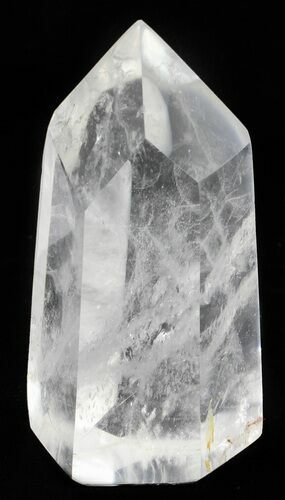 Polished Quartz Crystal Point - Madagascar #56004
